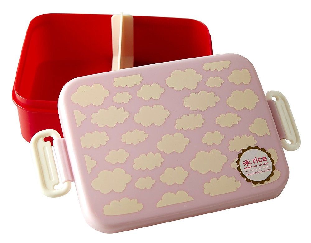 Rice Lunchbox Cloud Pink Brotdose Groß