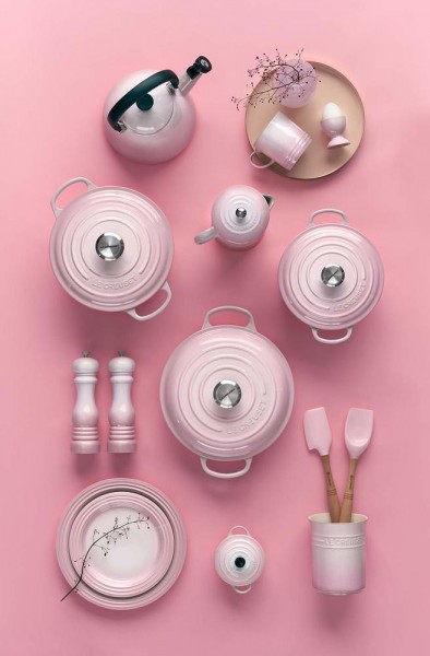 Le Creuset Wasserkessel Kone Shell Pink 1,6L