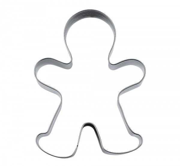 Städter Ausstechform Lebkuchenmann Plätzchenausstecher Edelstahl 7,5cm