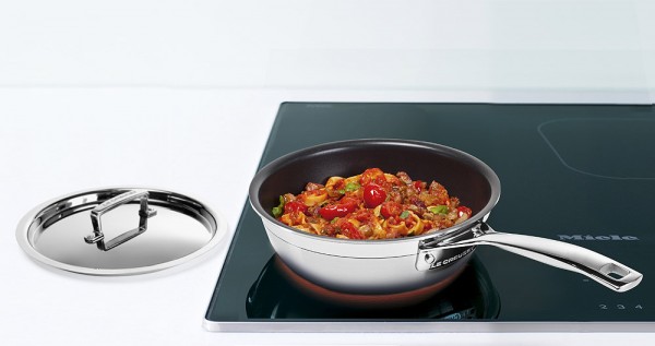 Le Creuset Sautépfanne 3-Ply Edelstahl Antihaft 20cm