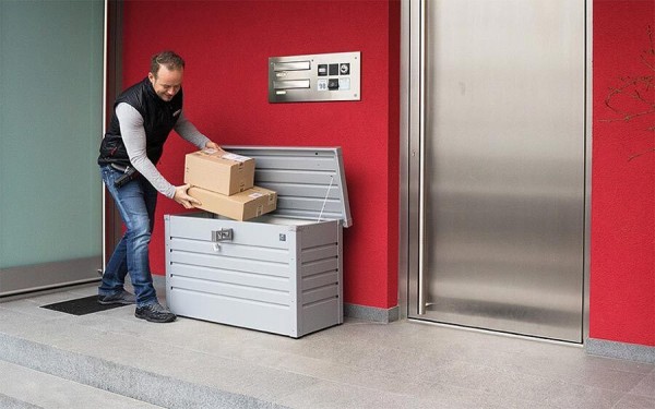 Biohort Paket-Box Ablagebox Weiß