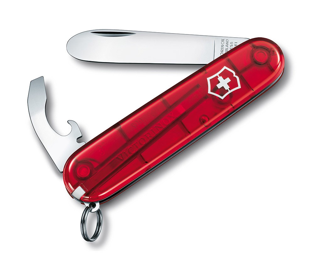 Victorinox My First Victorinox Rot Transparent Schweizer Taschenmesser für Kinder - 8 Funktionen Victorinox My First Victorinox Rot Transparent Schweizer Taschenmesser für Kinder - 8 Funktionen