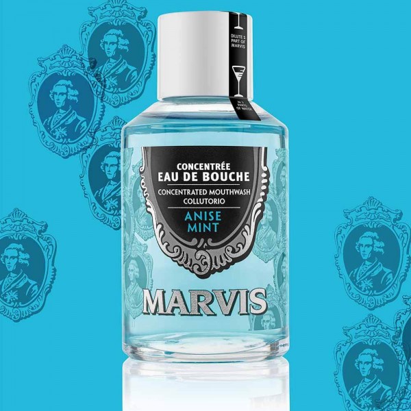 Marvis Mundwasser Anise Mint Mundspülung Eau De Bouche Anis Minze 120ml