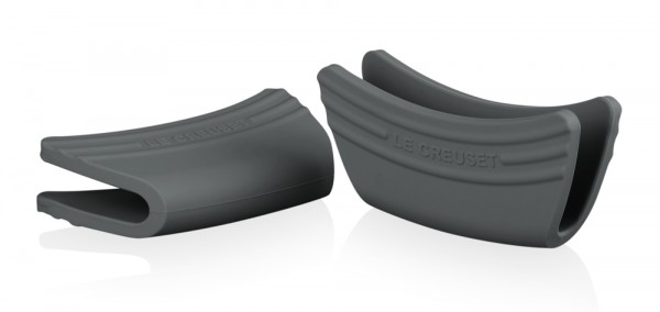 Le Creuset Silikon Griffschutz 2er-Set Flint Grau