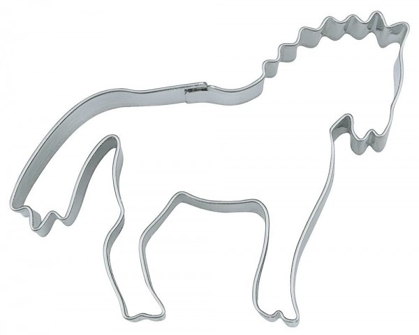 Städter Ausstechform Pferd Plätzchenausstecher Edelstahl 8,5cm