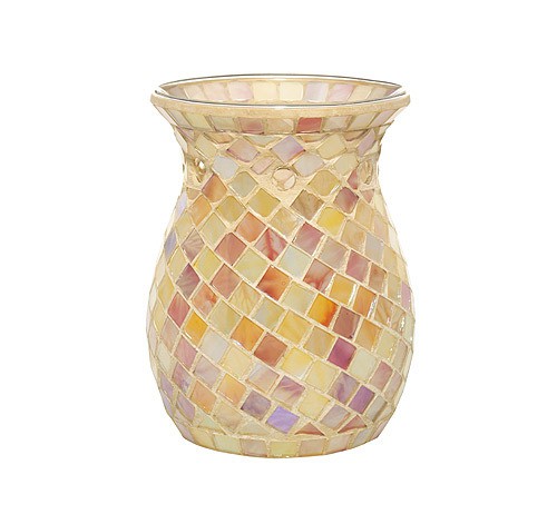 Yankee Candle Duftlampe Blush Mosaic Glas 14cm |Yankee Candle |Raumduft |Wohnen |ZEITZONE Shop