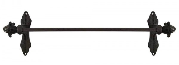 Handtuchhalter Braun Gusseisen Handtuchstange Wandmontage Vintage