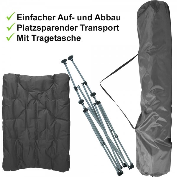 Campingsessel Bequem Campingstuhl Gepolstert Faltbar Leicht