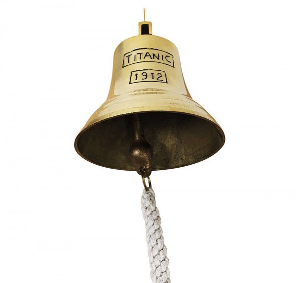 Schiffsglocke Titanic 1912 Messing Glocke Nostalgie Maritim 14 cm