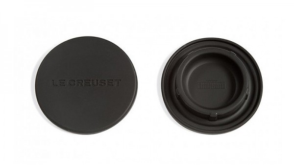 Le Creuset Aromadeckel für Mühlen 2er SET Silikon Schwarz