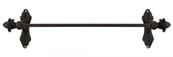 Handtuchhalter Braun Gusseisen Handtuchstange Wandmontage Vintage