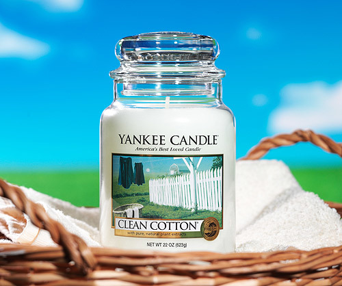 Yankee Candle Duftkerze Clean Cotton 623 g kaufen