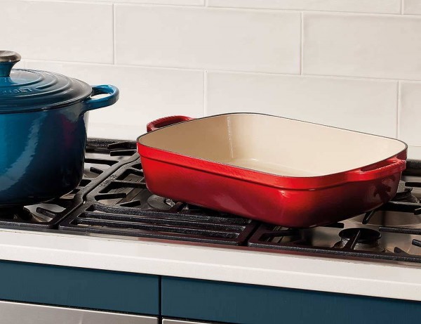 Le Creuset Bratreine Signature Gusseisen Kirschrot