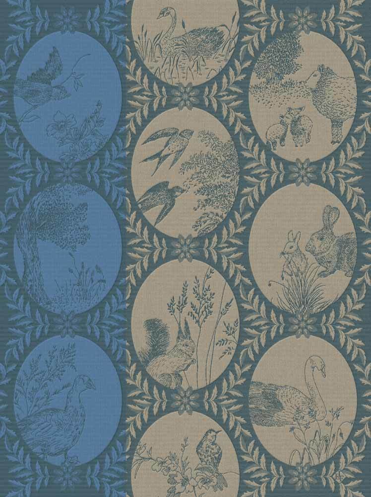 Le Jacquard Français Geschirrtuch Joséphine Myosotis Blau 60x80 Baumwolle Le Jacquard Français Geschirrtuch Joséphine Myosotis Blau 60x80 Baumwolle