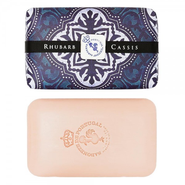 Castelbel Tile Seife Rhubarb & Cassis (Rhabarber & Cassis) Olivenöl-Seife - 300g