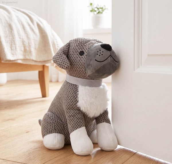 Türstopper Hund Niedliche Hundefigur als Deko Türhalter 1 kg