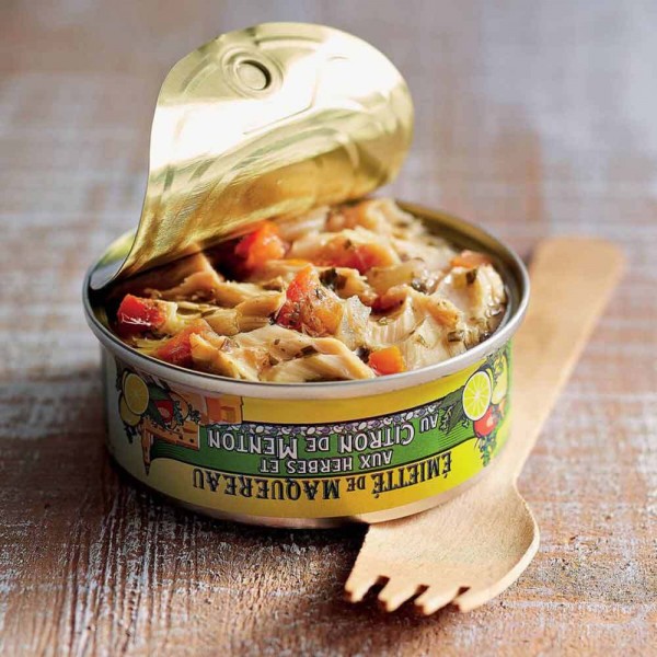 la belle-iloise Émietté der Makrele mit Zitronen aus Menton - Dose 80 g