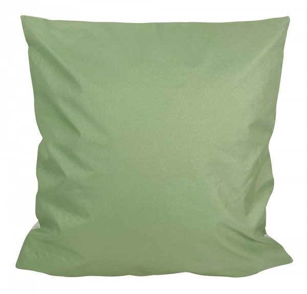 Outdoor Kissen Blumen Vintage Gartenkissen Wasserabweisend Weiß Grün 45x45cm