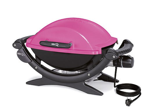 Weber Q 140 Grill Pink |ZEITZONE Shop