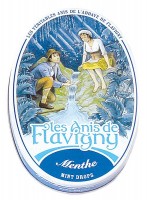 Les Anis de Flavigny Minze Menthe Bonbons mit Minze-Geschmack 50g Dose Les Anis de Flavigny Minze Menthe Bonbons mit Minze-Geschmack 50g Dose