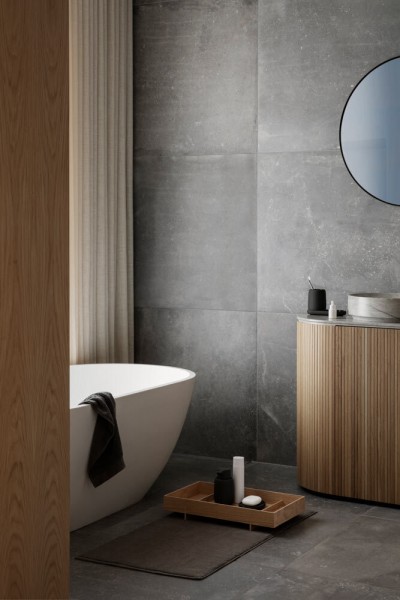 blomus Zahnputzbecher SONO schwarz 300 ml Keramik black