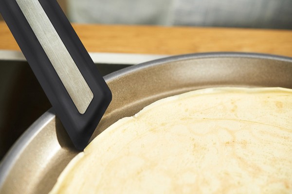 Rösle Crepes Wender Silikon Rundgriff Edelstahl