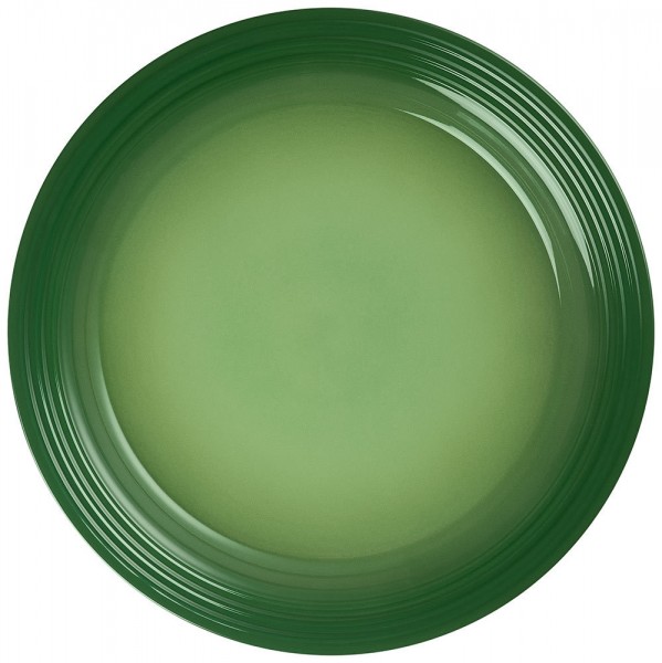 Le Creuset Speiseteller Steinzeug Bamboo Green 27cm