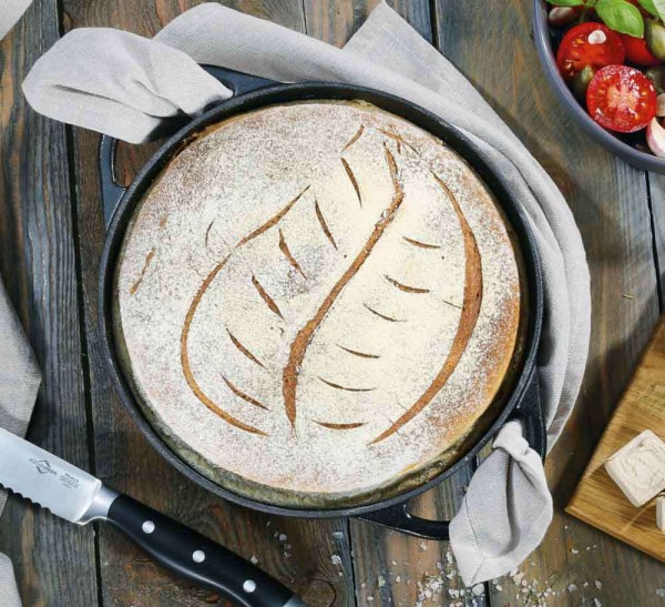 Küchenprofi Bratentopf Rund PROVENCE Schwarz Bräter Classic Black