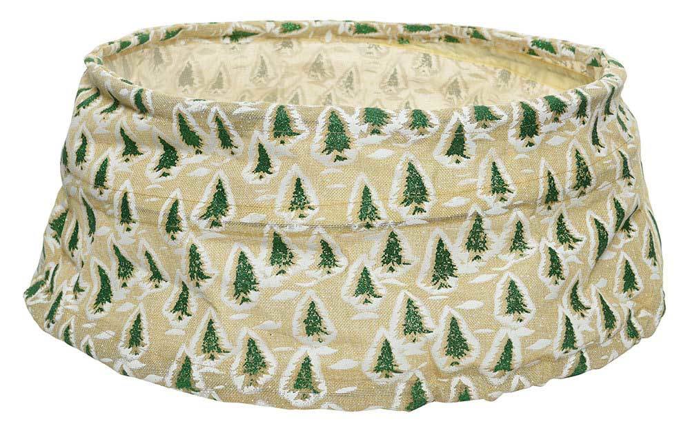 Christbaumständer Abdeckung Verkleidung Natur Weihnachtsbaum Faltbar