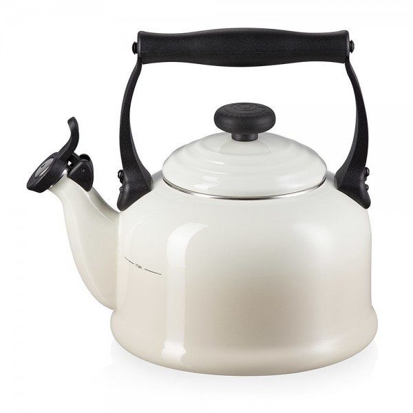 Le Creuset Wasserkessel Tradition Meringue 2,1L