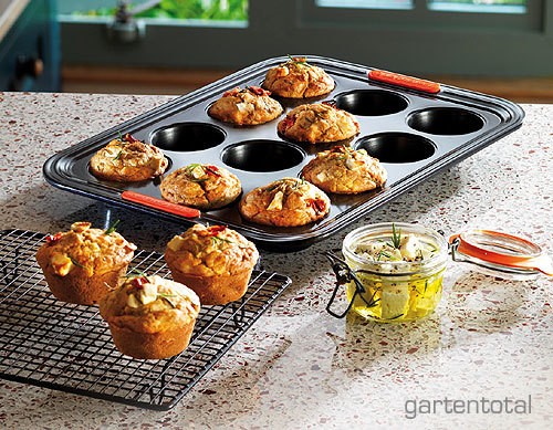 Le Creuset Muffinform 12er Antihaft-Backform
