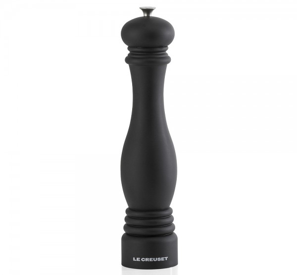 Le Creuset Große Pfeffermühle Schwarz matt 30cm