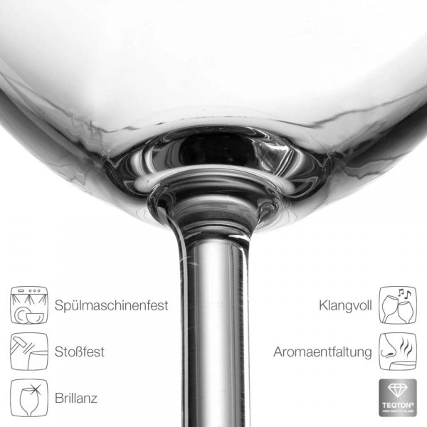 Leonardo Bordeauxglas Daily Rotweinglas 640ml