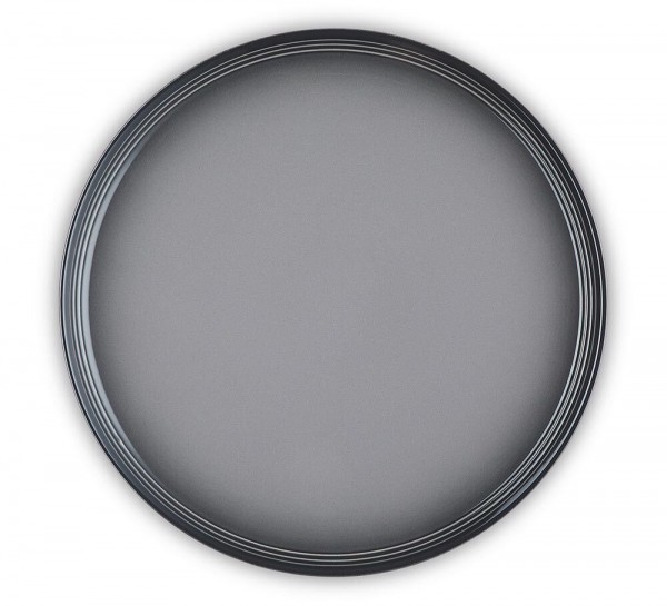 Le Creuset Speiseteller Coupe Steinzeug Flint Grau 27cm