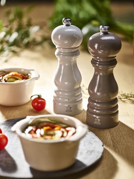 Peugeot Paris Salzmühle Holz Grau Perlgrau U-Select 18cm