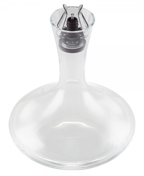 Le Creuset WA-142 Glas Dekanter Vitresse mit Weinausgießer
