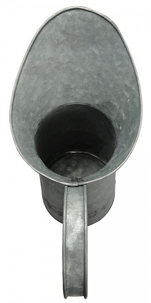 Deko Vase Kanne Zink Lilie für Trockenblumen Vintage-Deko Zinkkrug Landhausstil