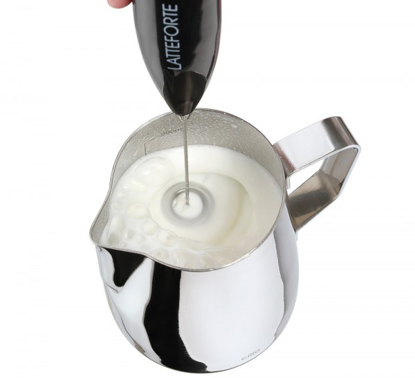 Cilio Milchaufschäumer LATTEFORTE Milchschäumer Schwarz