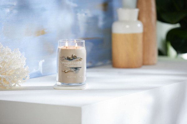Yankee Candle Duftkerze Signature Amber & Sandalwood 567 g