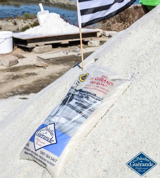 Le Paludier de Guerande Grobes Meersalz aus der Guerande - Beutel 1 kg