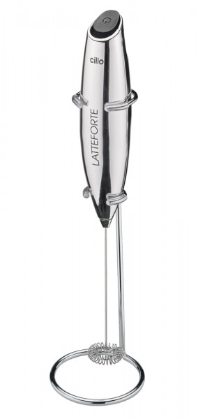 Cilio Milchaufschäumer LATTEFORTE Milchschäumer Chrom