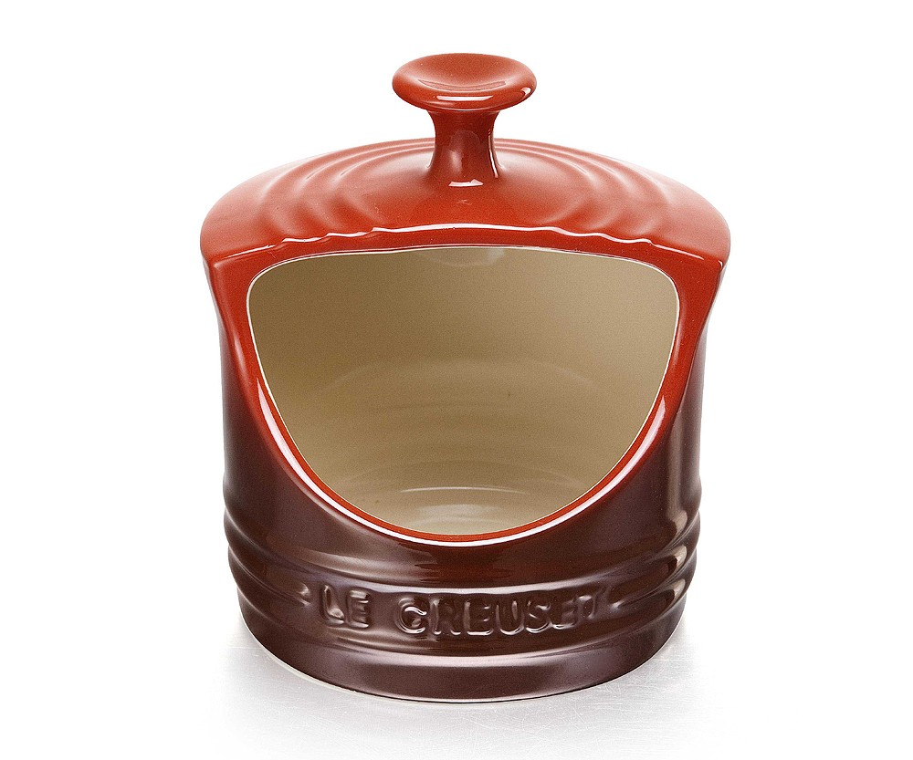 Le Creuset Salzgefäß Steinzeug Kirschrot Le Creuset Salzgefäß Steinzeug Kirschrot