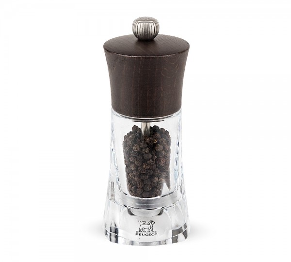 Peugeot Oleron Pfeffermühle Acryl Holz Schoko 14cm