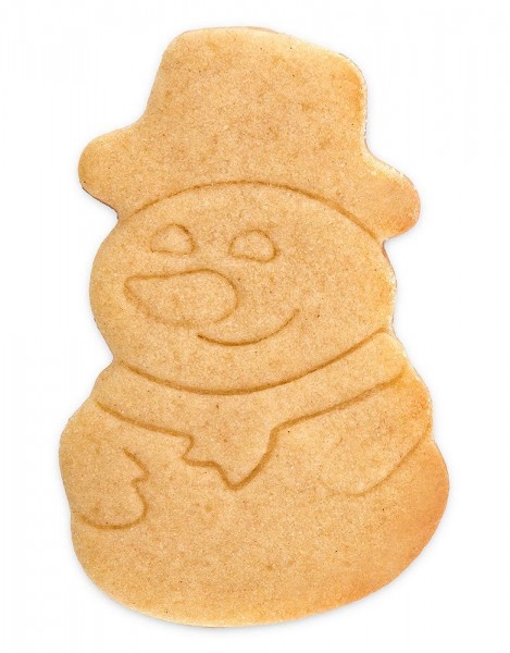 Städter Ausstechform Schneemann Plätzchenausstecher Edelstahl 7,5cm