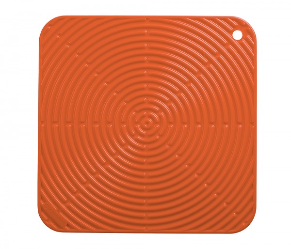 Le Creuset Topflappen Quadratisch Klassik Silikon Ofenrot 29cm