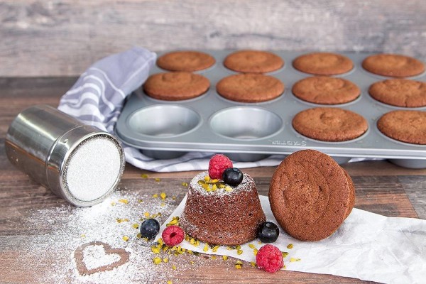 Städter Muffinform Cupcakeform 12er Backform Antihaftbeschichtet 35x27cm