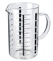Küchenprofi Messbecher Glas Küchenprofi Messbecher Glas