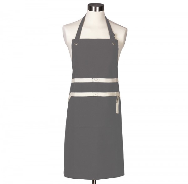 Le Creuset Küchen-Schürze Textil Flint Grau