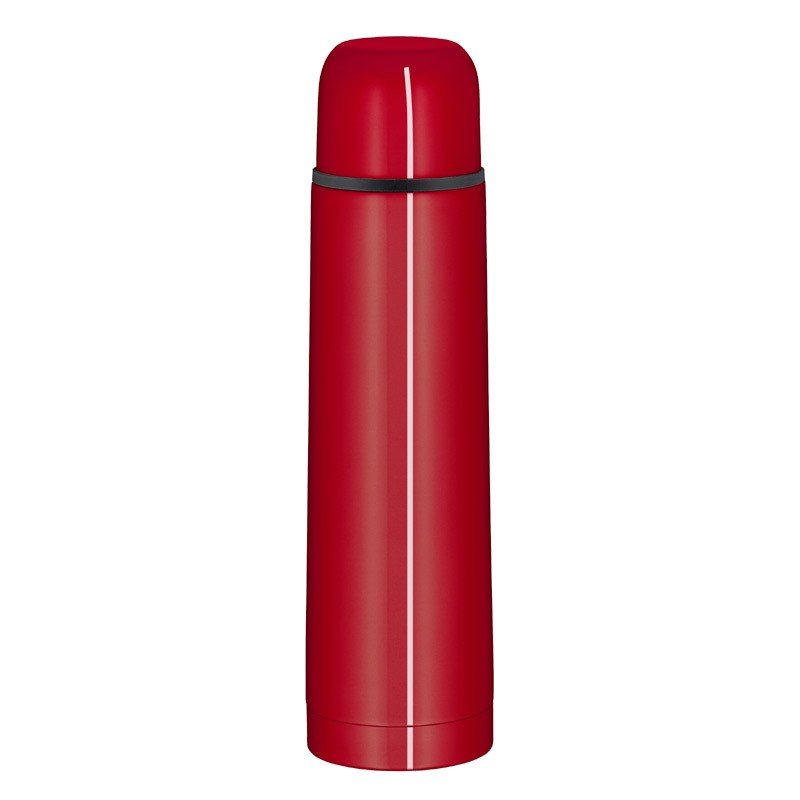 THERMOcafè by Thermos Isolierflasche Everyday Edelstahl lackiert Rot 0,7l