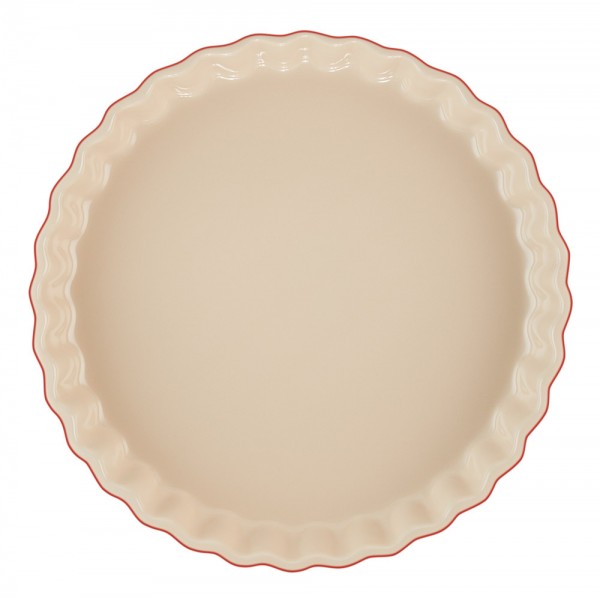 Le Creuset Tarte-Form Steinzeug Kirschrot 28cm